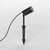 Dartmouth Black Adjustable IP65 Spike Spotlight
