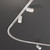 Can Matt White 5.2cm 48V Track DALI LED Ceiling Spotlight
