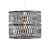 Oaks Lighting Camena Metal Chrome Easy Fit Pendant Shade Only 