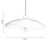Oaks Lighting Fairbourne Blue Pendant Light 