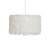 Oaks Lighting C101 White Drum Feather 30cm Shade Only   