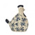 Novelty Blue Chicken Porcelain