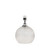 Oaks Lighting Granby Clear Glass Ball 25cm Base Only Table Lamp 
