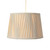 Oaks Lighting Gathered Shade Oatmeal 50cm Shade Only 