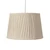 Oaks Lighting Gathered Shade Oatmeal 50cm Shade Only 