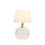 Oaks Lighting Granby Clear Glass Ball 20cm Base Only Table Lamp 