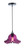 Oaks Lighting Sarina Purple Glass Easy Fit Pendant Shade Only 