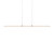 Exton Black LED Bar Pendant Light