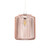 Oaks Lighting Dapto Terracotta Wire Easy Fit Pendant Shade Only 
