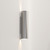 Ava 2 Light Brushed Stainless Steel IP65 Coastal Wall Light