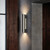 Ava 2 Light Brushed Stainless Steel IP65 Coastal Wall Light