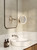 Nagoya 2 Light Polished Chrome IP44 Bathroom Magnifying Mirror