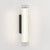 io Matt Black 3000K 42cm LED IP44 Bathroom Wall Light