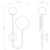 Orb 3 Light Polished Chrome with White Diffuser IP44 Bathroom Mirror Light