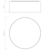 Cambria 2 Light White Shaded 38cm Flush Ceiling Light
