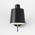 Edward Matt Black and Gold Bracket Only Wall Light