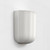 Veo Bronze with White Glass Wall Light
