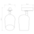 Koto Matt White Adjustable Track Ceiling Spotlight