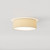 Cambria 2 Light Putty 38cm Flush Ceiling Light