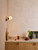 Imari Bronze with Adjustable Porcelain Shade Wall Light
