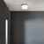 Aquina 2 Light Polished Chrome with Clear Shade IP44 Bathroom Ceiling Light