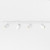 Koto 4 Light Matt White Adjustable Bar Ceiling Spotlight