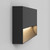 Mori Black 25cm 2700K/3000K LED IP65 Recessed Wall Light