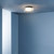 Aquina 2 Light Matt Black with Clear Shade IP44 Bathroom Ceiling Light