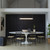 io Matt Black 3000K 1m LED Bar Pendant Light