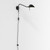 Serge Plug-in Matt Black Wall Spotlight