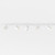 Koto 5 Light Matt White Adjustable Bar Ceiling Spotlight