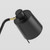 Edward Matt Black and Gold Base Only Floor Lamp