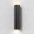 Ava 2 Light Brushed Gunmetal IP65 Coastal Wall Light