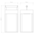 Kuro Black USB and Solar-Powered 25cm LED Portable Light