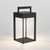 Kuro Black USB and Solar-Powered 25cm LED Portable Light