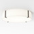 Ceiling Base 4 Light Matt White Fitting Only Ceiling Light  
