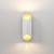 Ako Matt White and Gold 42cm LED Wall Light