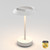 Halo Matt White LED Portable Table Lamp