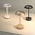 Halo Light-Bronze LED Portable Table Lamp