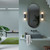 Ortona 2 Light Matt Black with White Opal Spheres IP44 Bathroom Wall Light