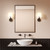 Millie Matt Black with White Shade IP44 Bathroom Wall Light