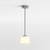Nara Polished Chrome Fitting Only LED IP44 Bathroom Pendant Light