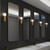 Ortona Matt Brushed Brass with White Opal Sphere IP44 Bathroom Wall Light