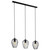 Eglo Lighting Newtown 3 Light Black Finish Bar Pendant Light