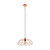 Eglo Lighting Carlton 2 Copper Coloured Caged Pendant Light