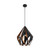 Eglo Lighting Carlton 1 Black and Copper Coloured Pendant Light