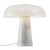 DFTP Glossy White Opal Marble Table Lamp