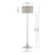 Grey With Shade Floor Lamp