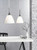 Nordlux Read 20 Chrome with White Opal Glass Pendant Light