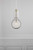 Nordlux Siv White with Brass Detail Pendant Light